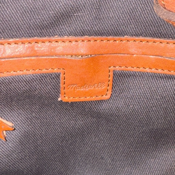 Madewell Brown Leather Backpack - Picture 4 of 5